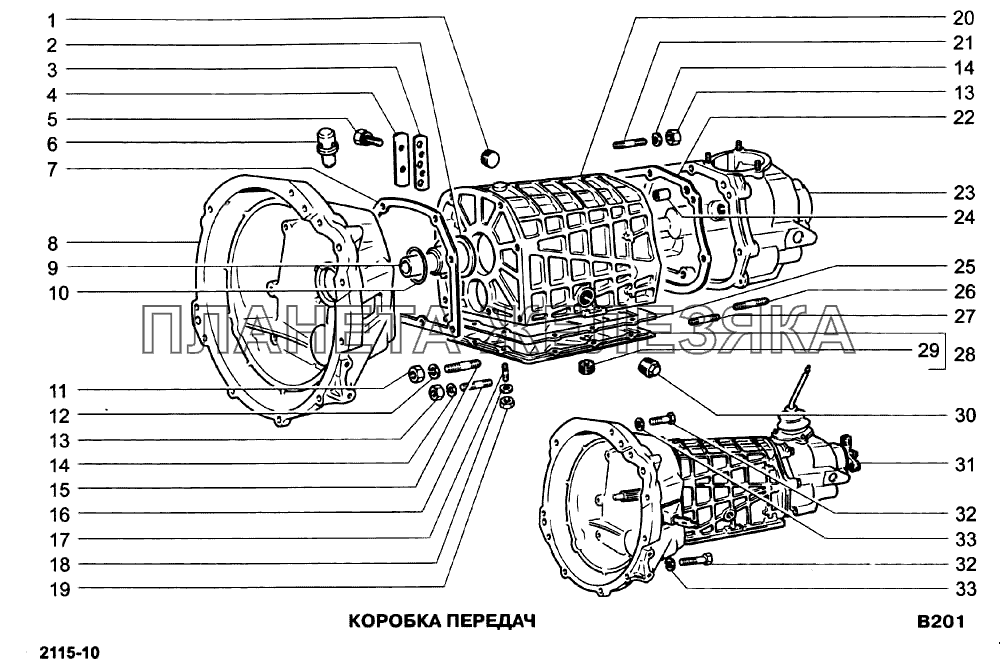 Коробка передач ВАЗ-21213-214i